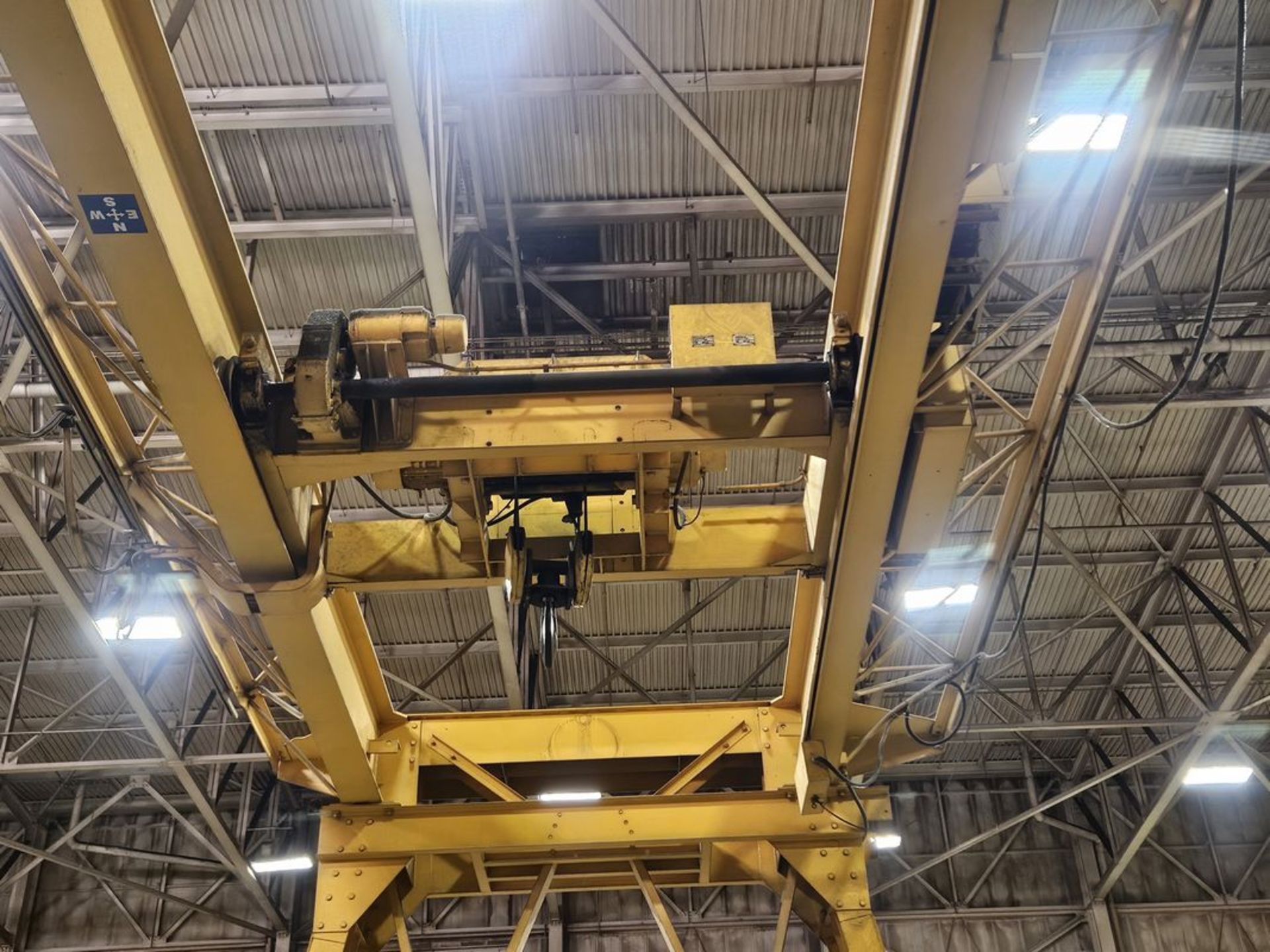 15-Ton P&H Double Girder, Single Leg Traveling Gantry Crane - Image 4 of 7