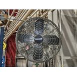 Lot of (8) Assorted Beam Mounted Fans