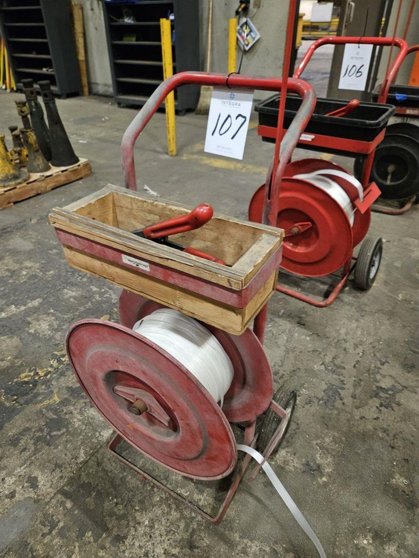 Cordstrap 2-Wheel Nylon Banding Cart