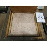 12" x 12" Pink Granite Plate