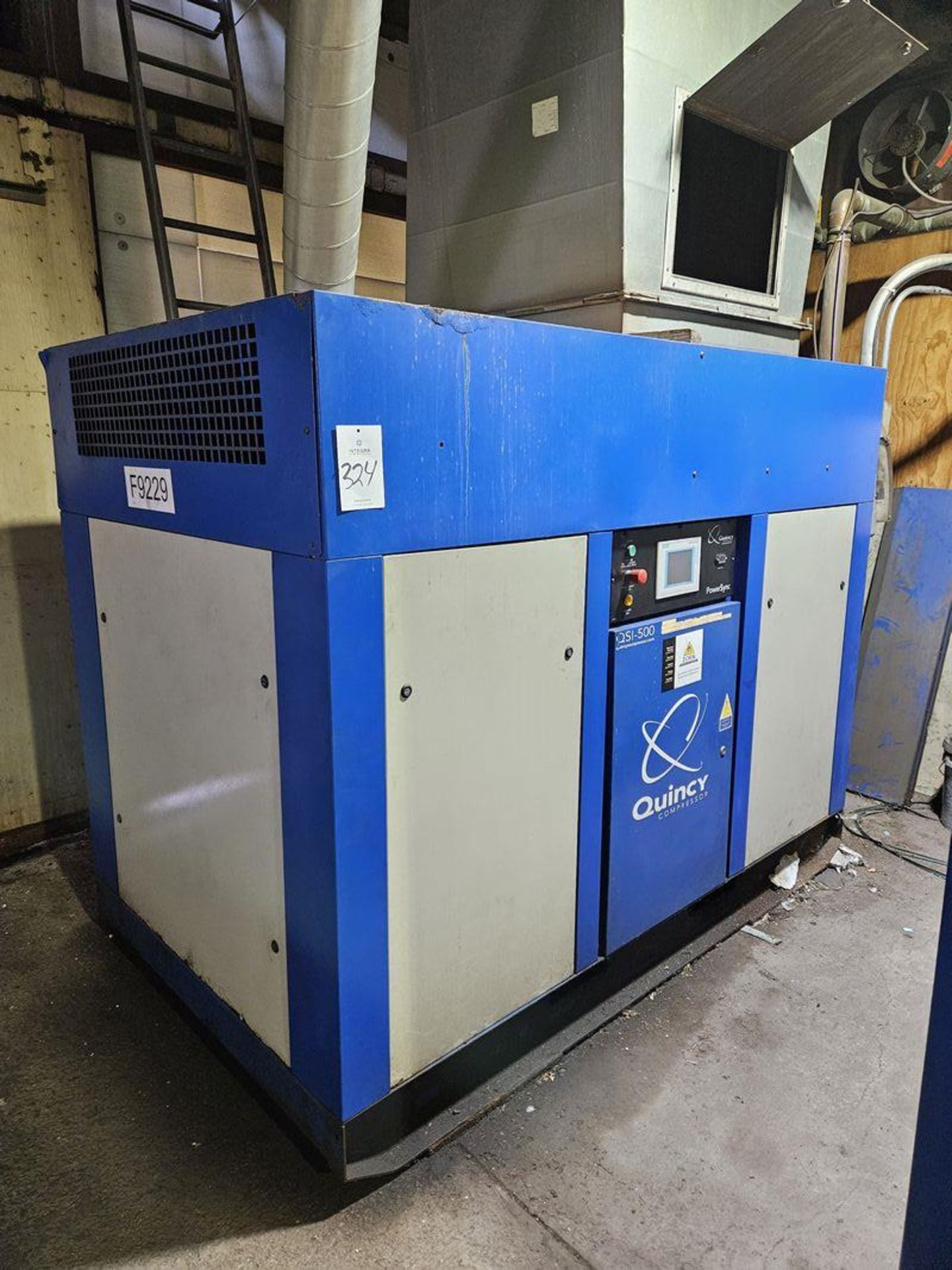 Quincy QSI-500 100 HP Rotary Screw Air Compressor