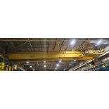 30 / 15-Ton x 80’ P&H Double Girder Top Running Bridge Crane