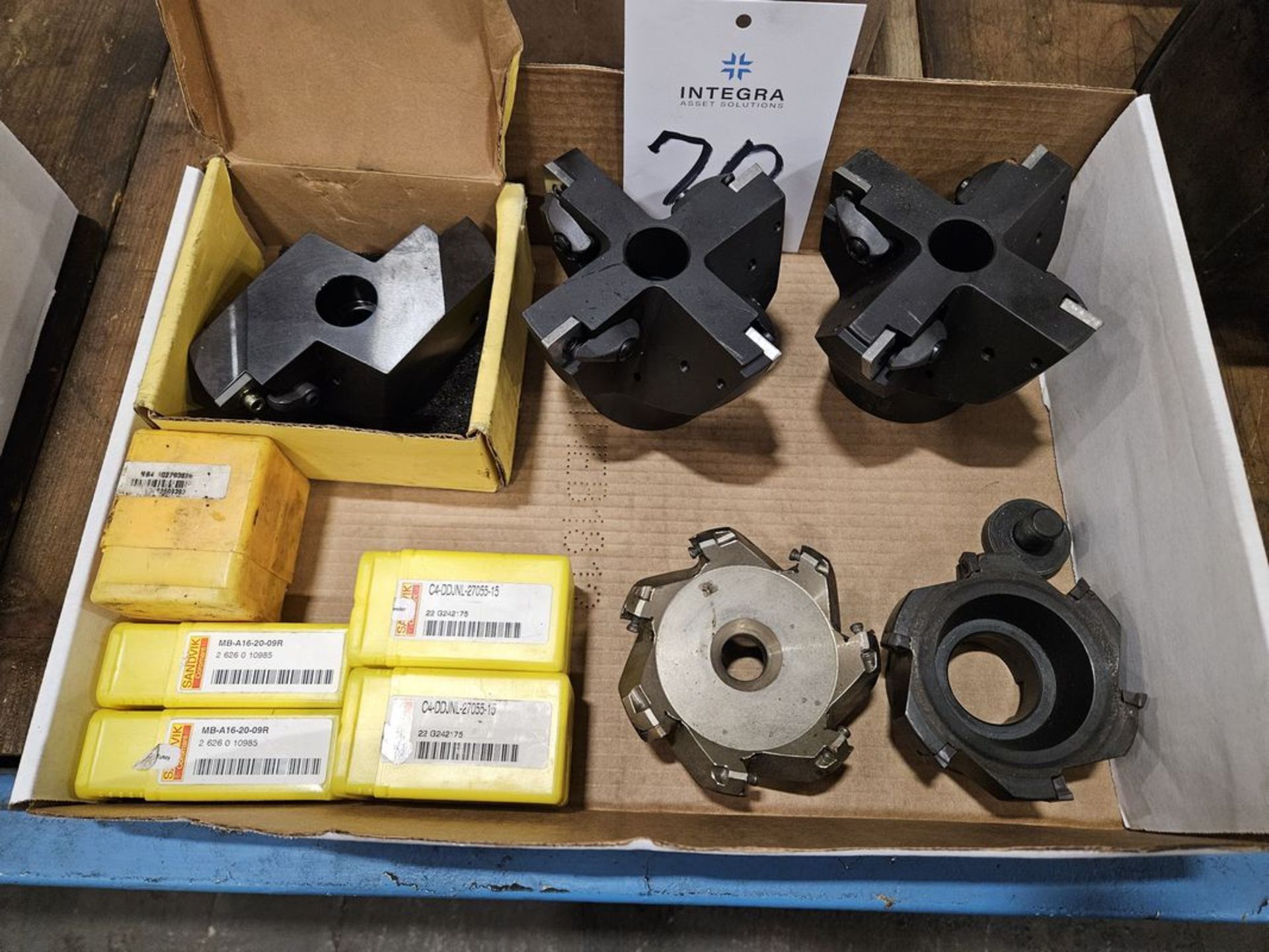 Lot of Assorted Indexable Tooling