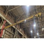 Abell Howe 1 Ton x 24' Wall Mount Jib Crane