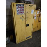 Justrite 896090 2-Door 60 Gallon Flammable Liquid Storage Cabinet