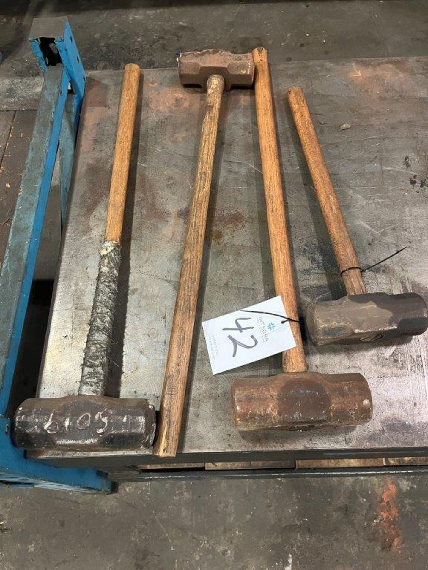 (4) Assorted Sledge Hammers