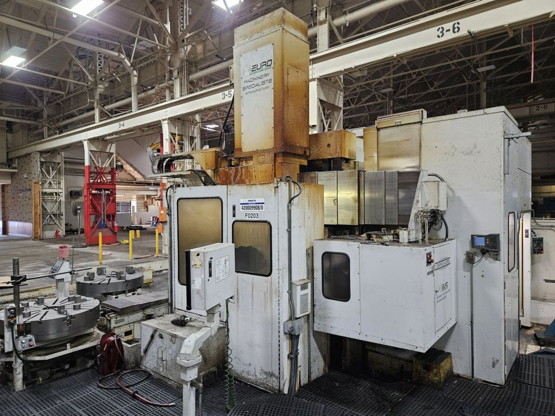 Giddings & Lewis VTMC-1200 CNC Vertical Turning Center (Remanufactured by Euro Machinery Specialists - Image 2 of 10