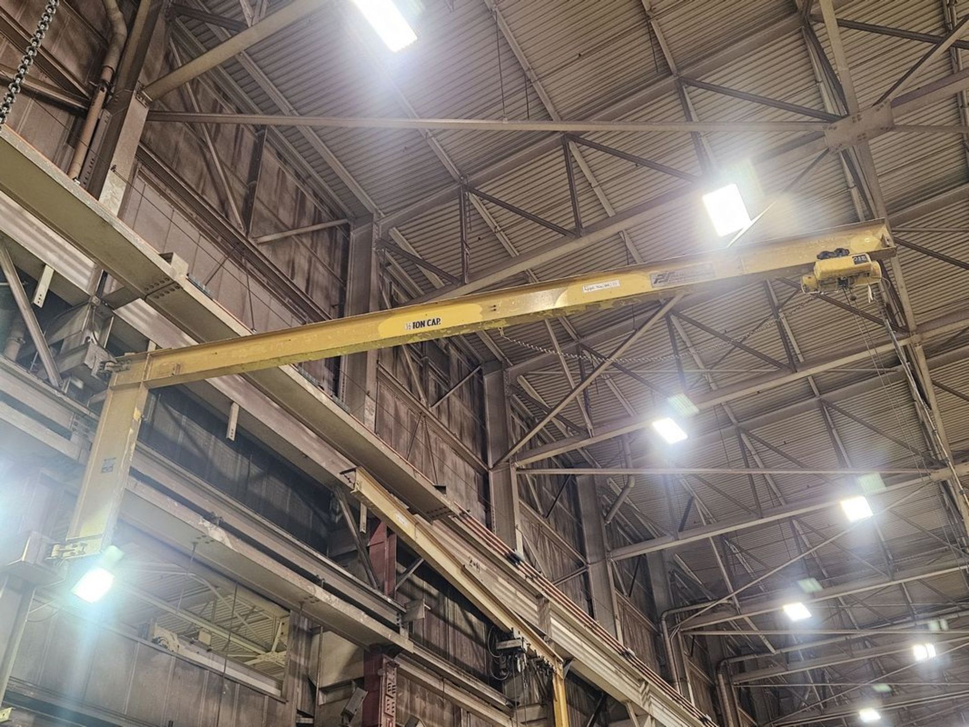 PS 1/2 Ton x 25' Wall Mount Jib Crane