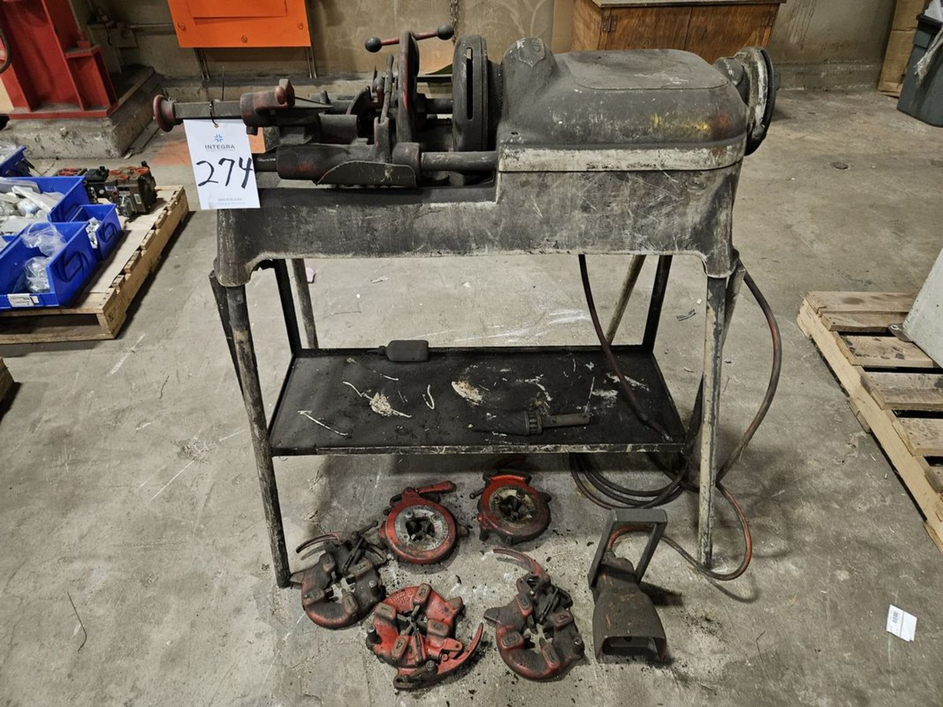 Ridgid 801A Pipe Machine