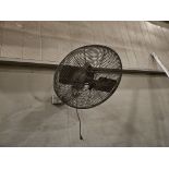 (10) 24" Wall Mounted Fans