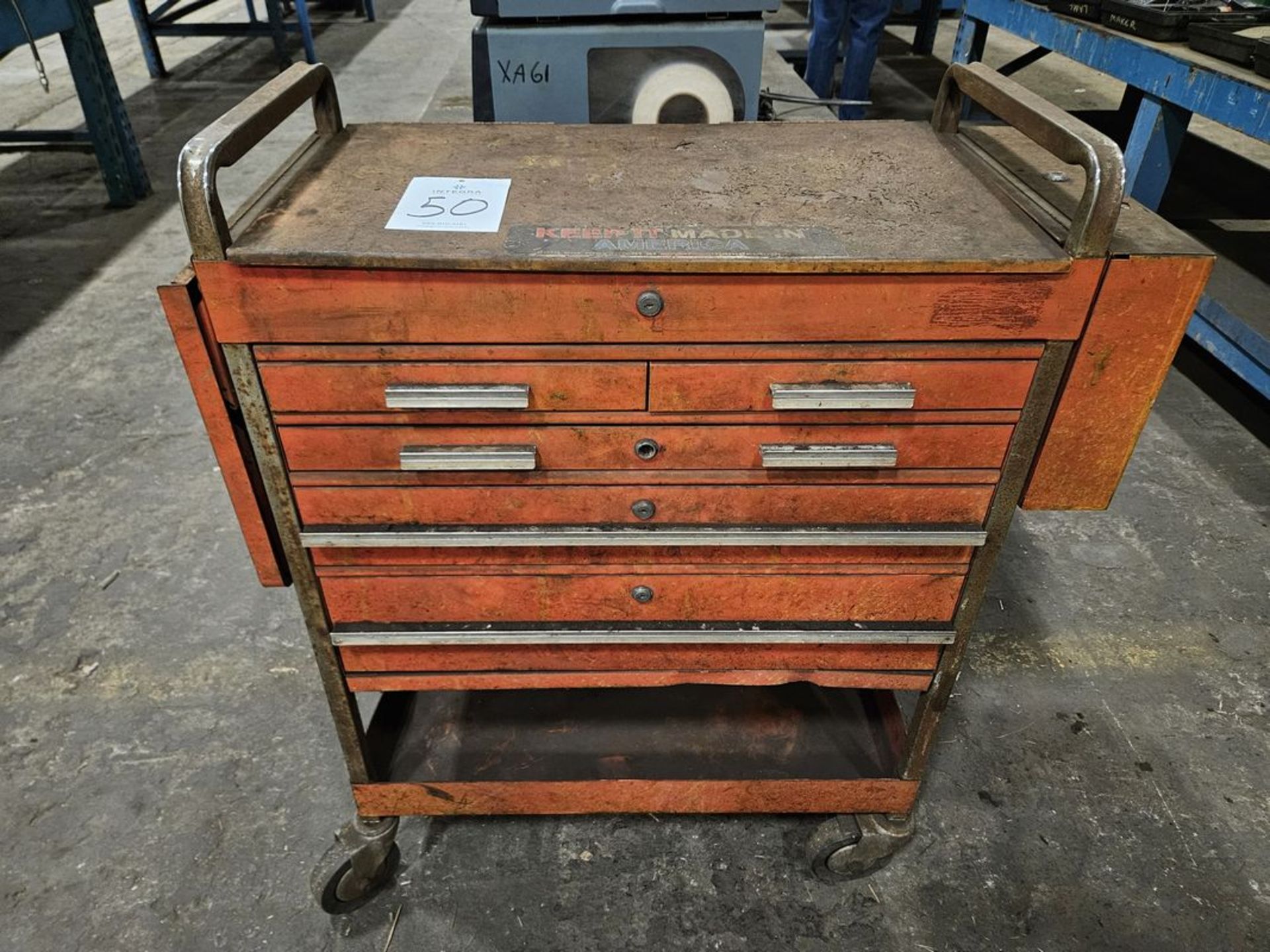 (7) Drawer Mobile Tool Cart