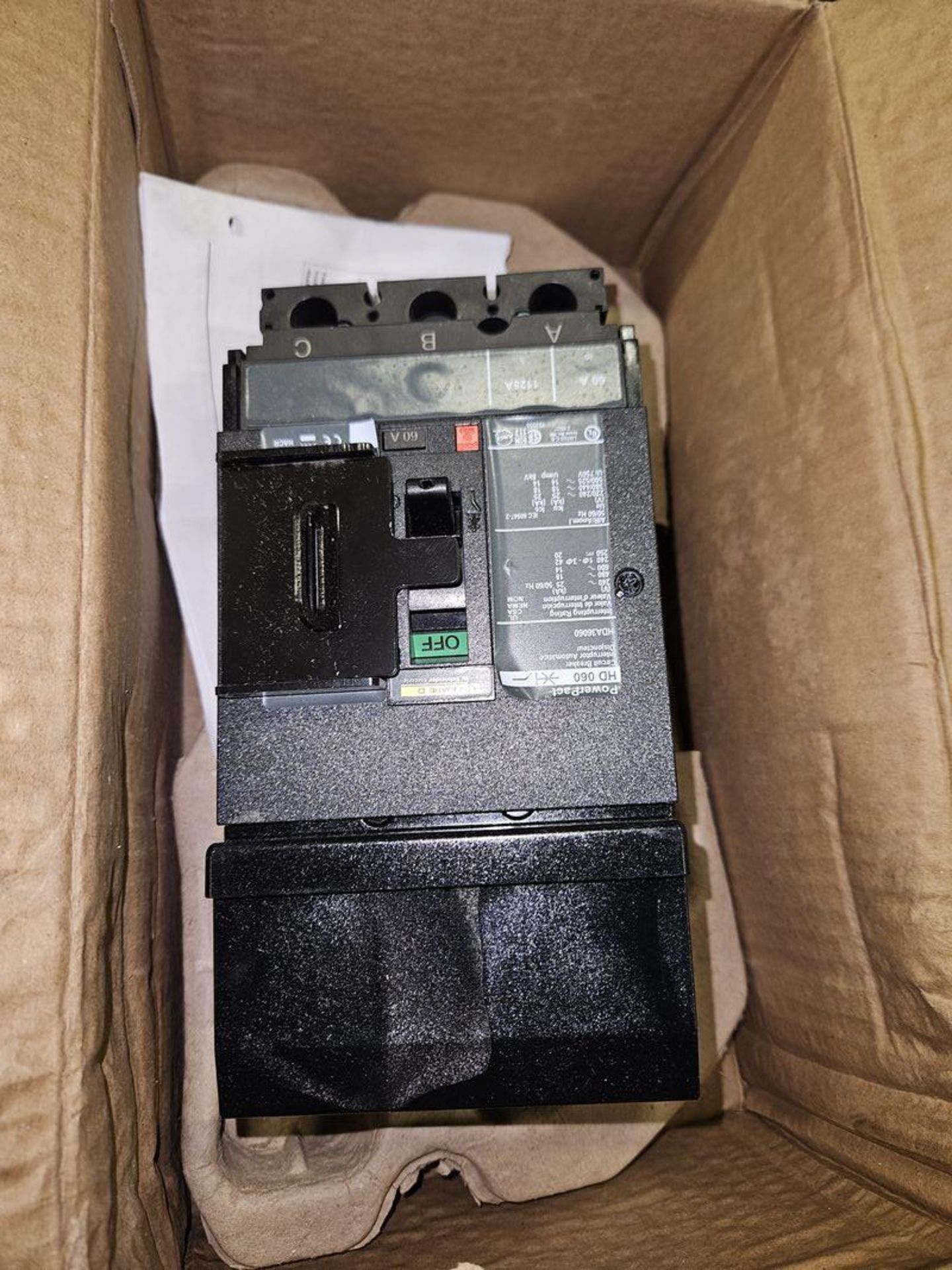 (3) GE Power Pact HD 060 Circuit Breaker - Image 2 of 3