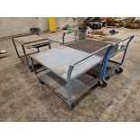 (4) Assorted Steel Carts