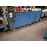 (4) Door Steel Work Bench 90" x 36" x 1/4" Thick