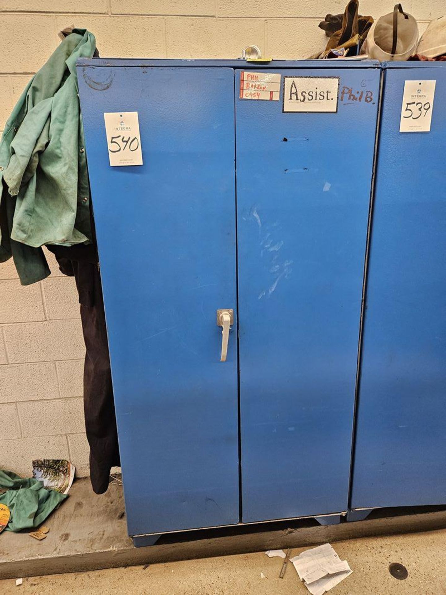 2-Door Steel Cabinet 36" x 18" x 72" High
