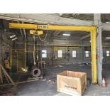 1/2 Ton x 14' Mast Type Jib Crane