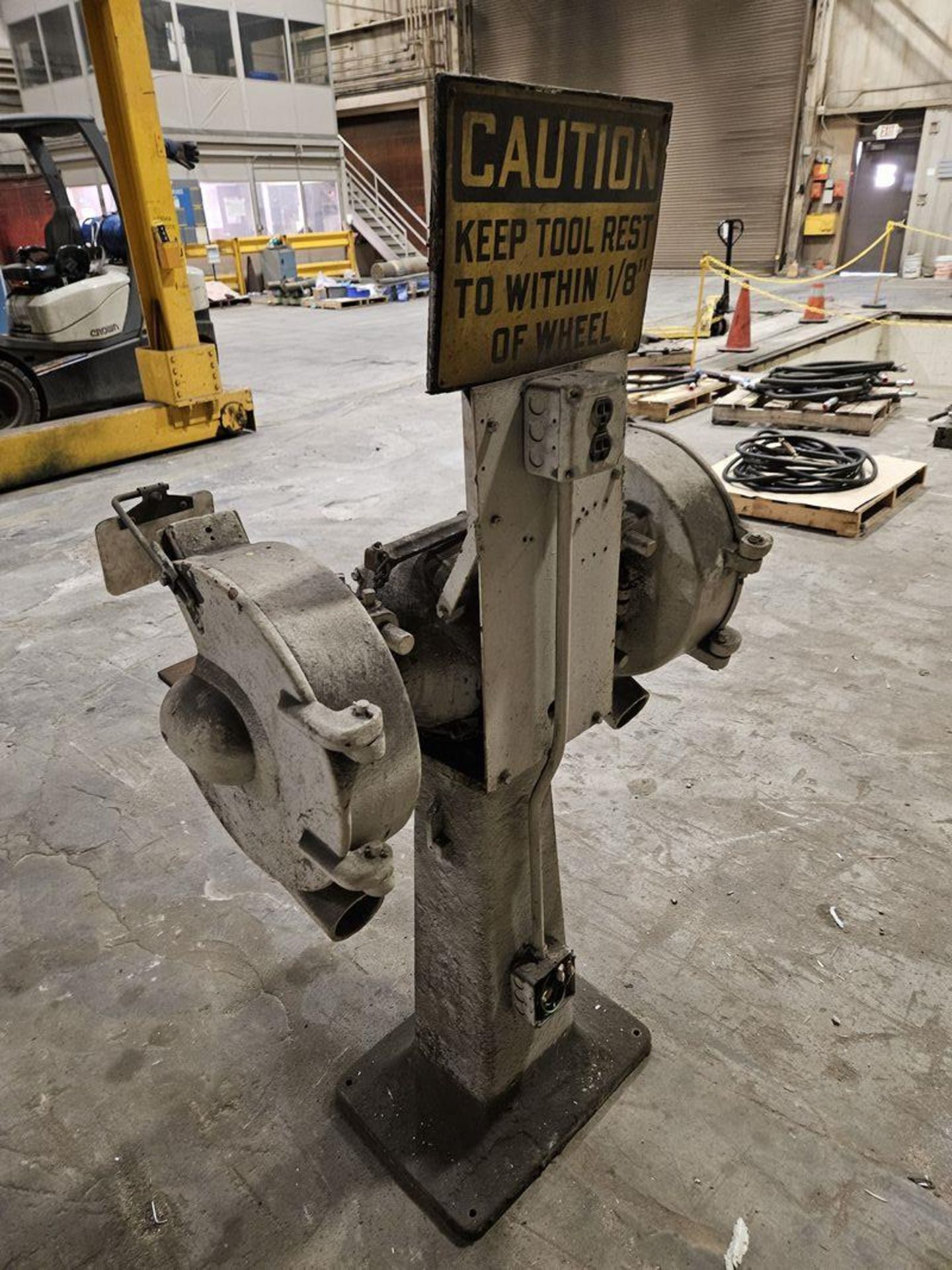 Chicago 12" Double End Pedestal Grinder - Image 2 of 2