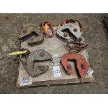 (4) 8 Ton Plate Lifters