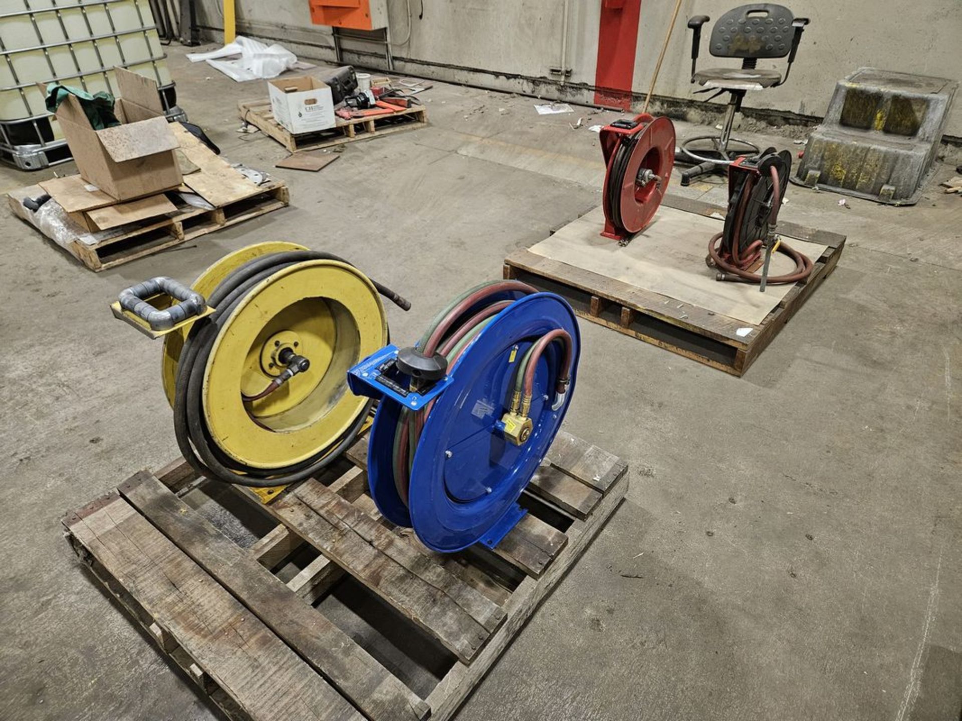 Lot of (4) Torch Hose Reels and (3) Air Hose Reels - Image 3 of 3