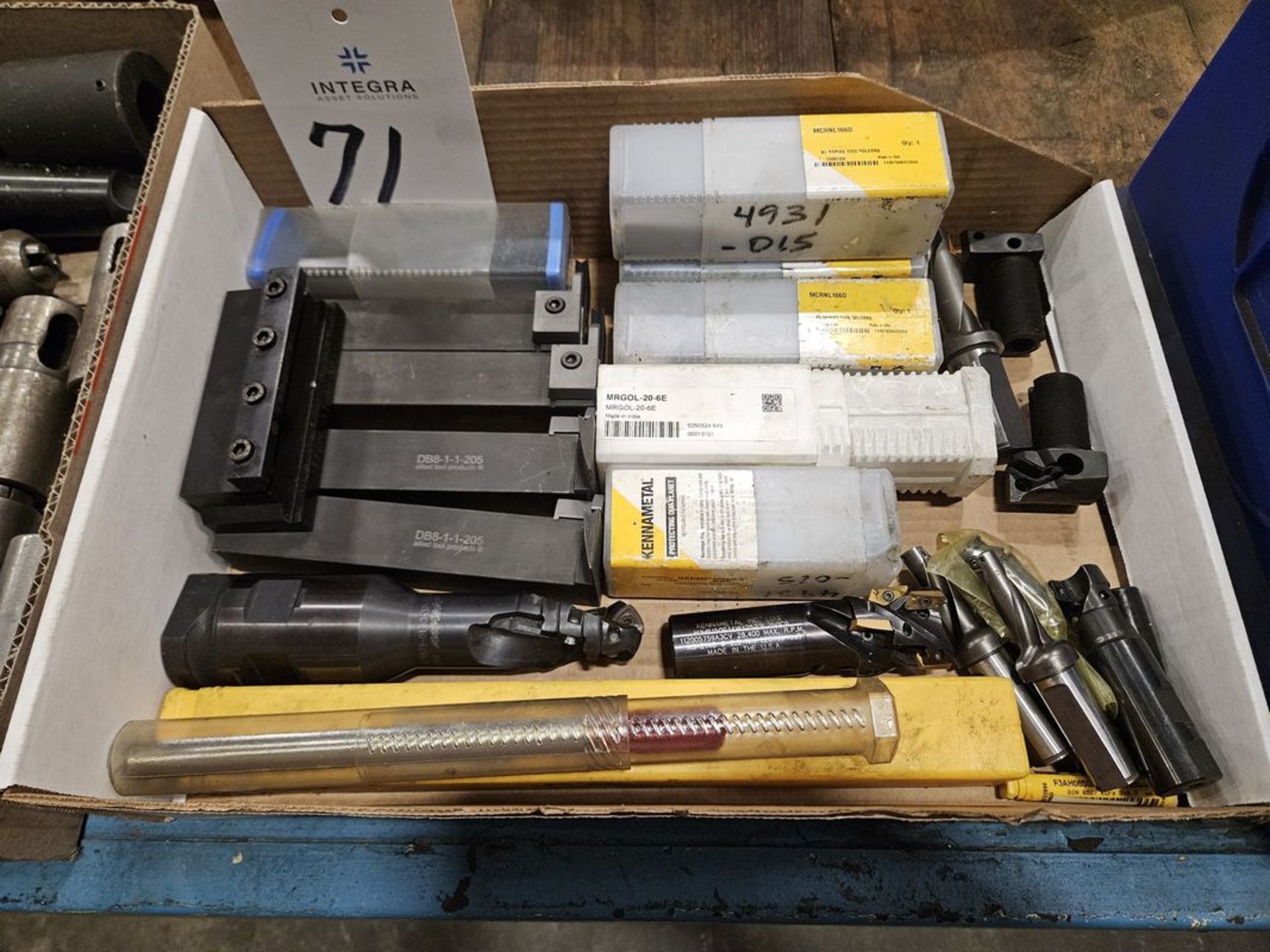 Lot of Assorted Indexable Tooling