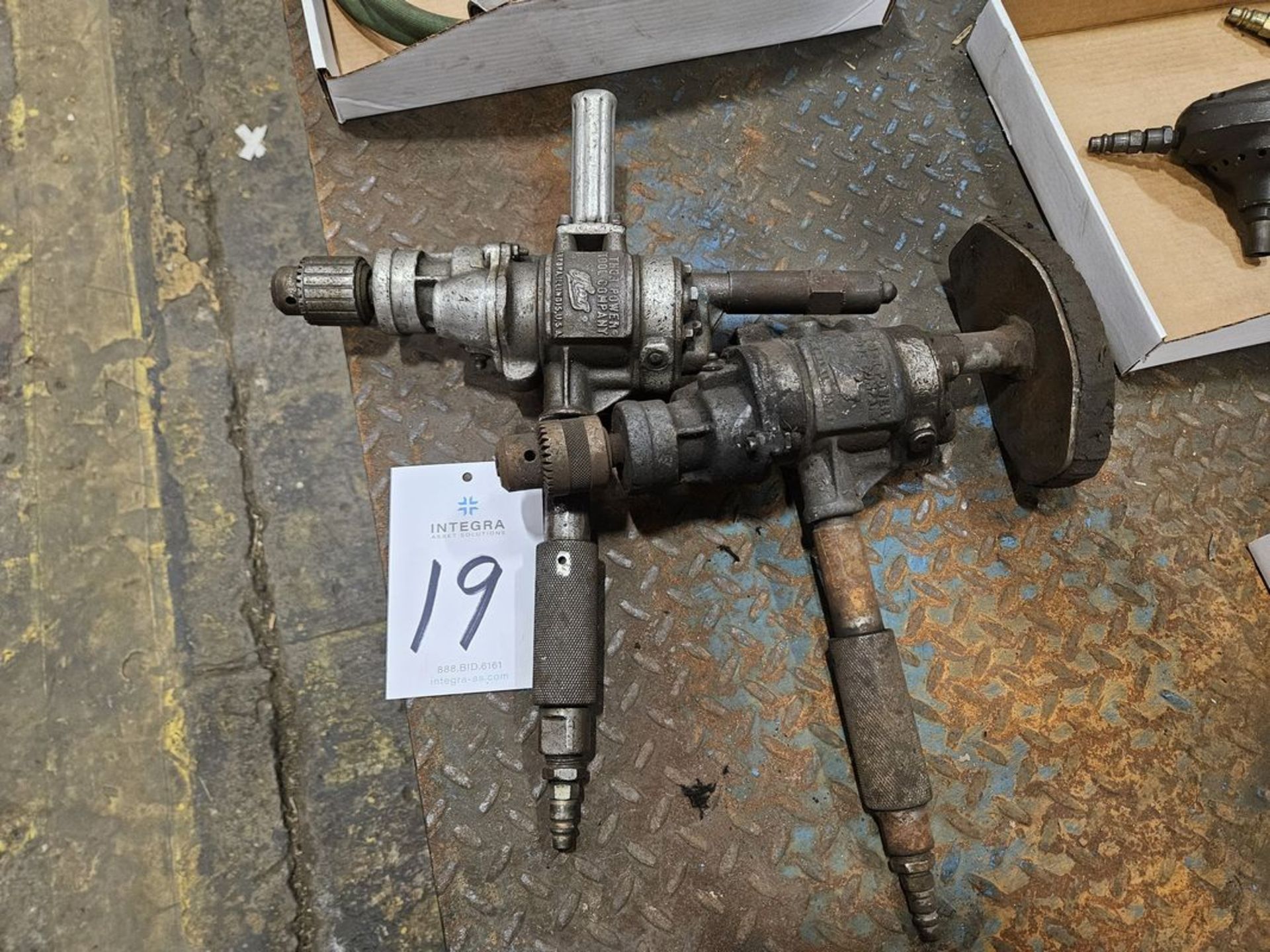 (2) Thor Power Tool Co. Pneumatic Drill