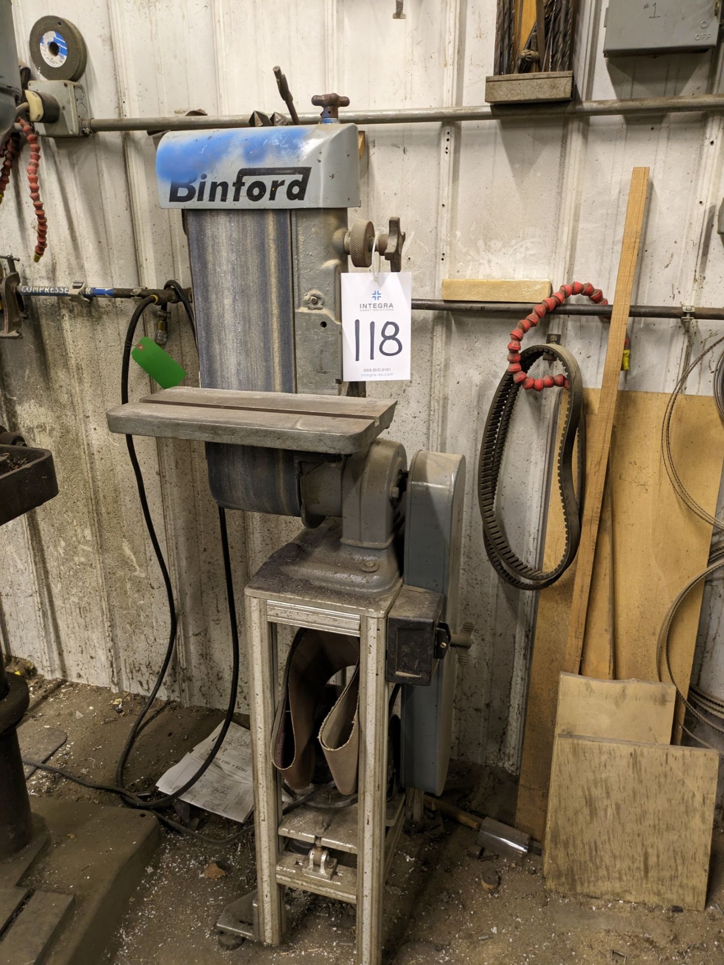 6" Vertical Belt Sander