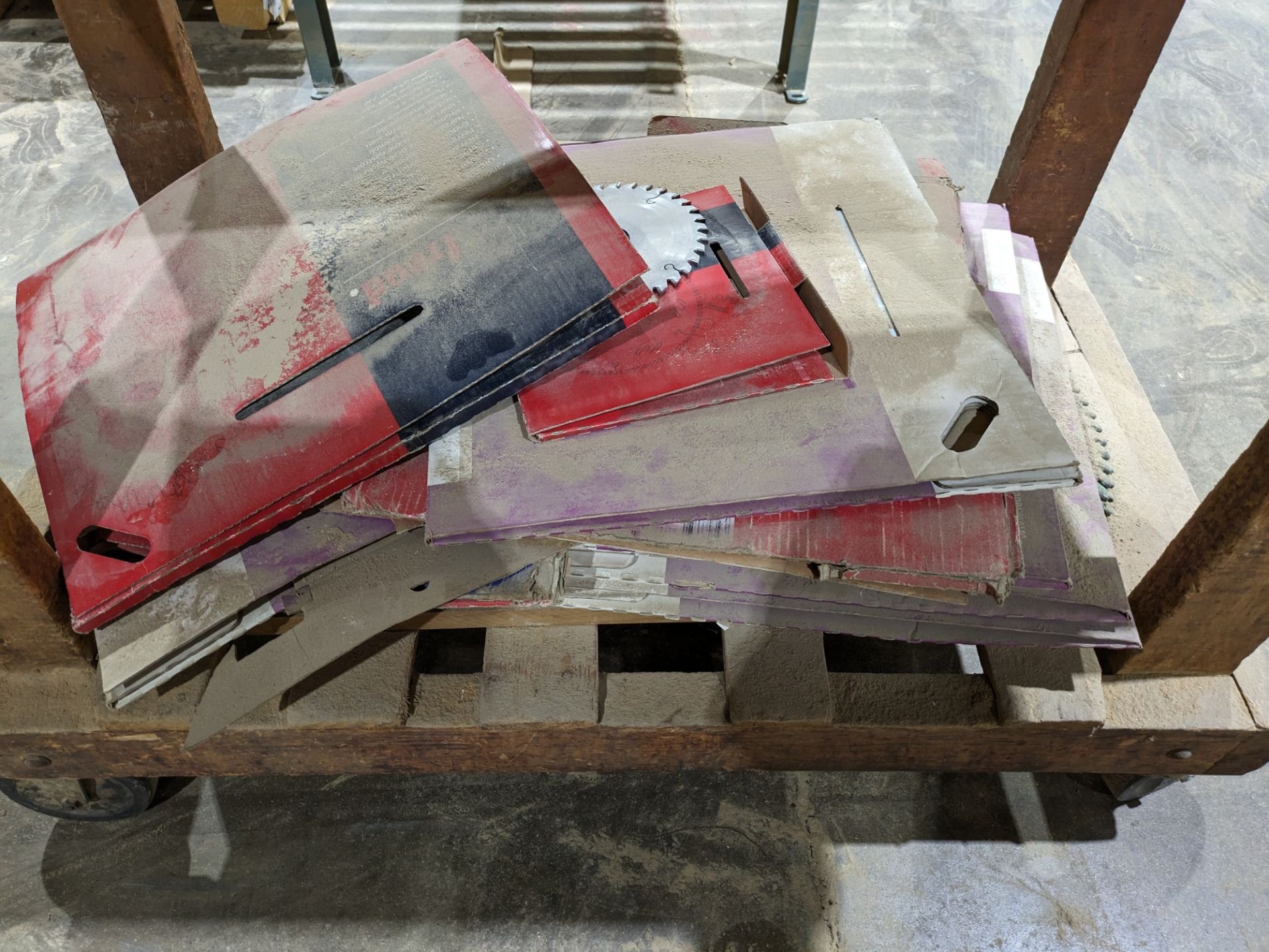 Cart of Assorted Saw Blades - Image 2 of 2