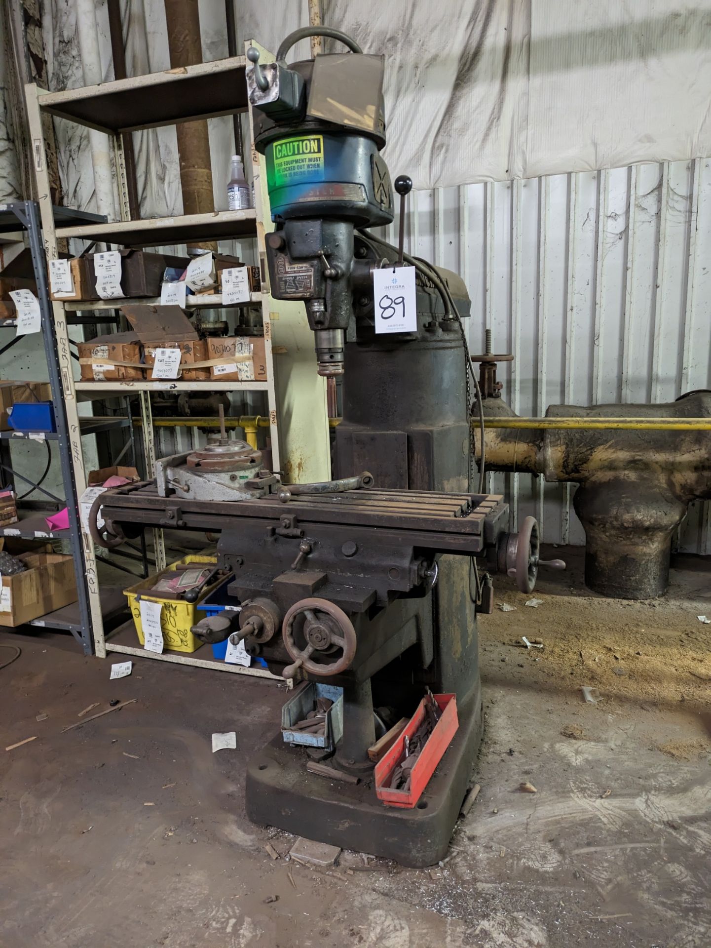 Cincinnati Toolmaster 3-HP Vertical Milling Machine