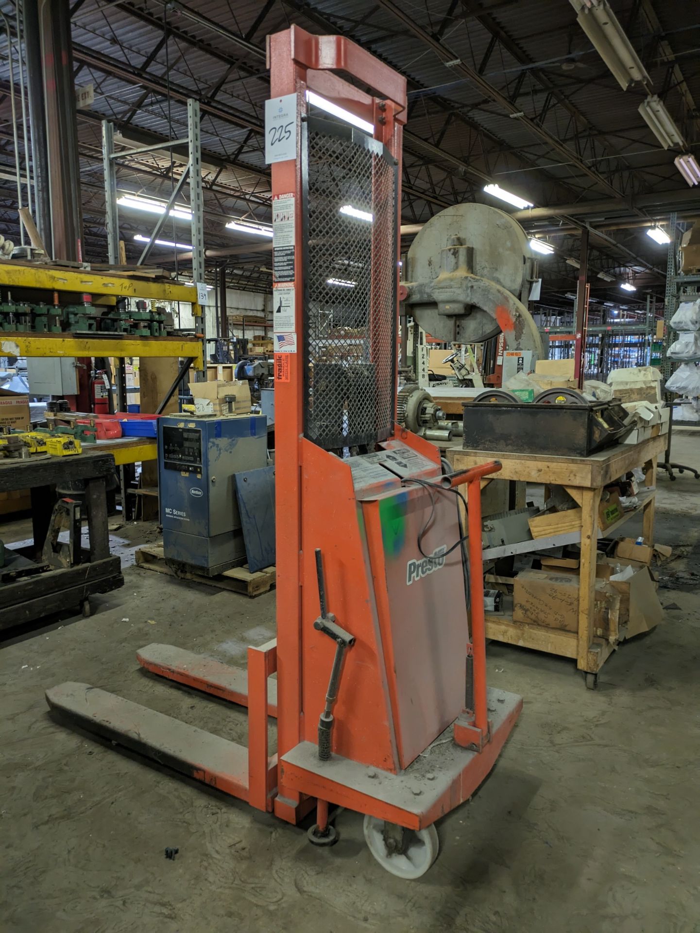 Presto WP60-30 3,000-Lb. Capacity Electric Walkie Stacker