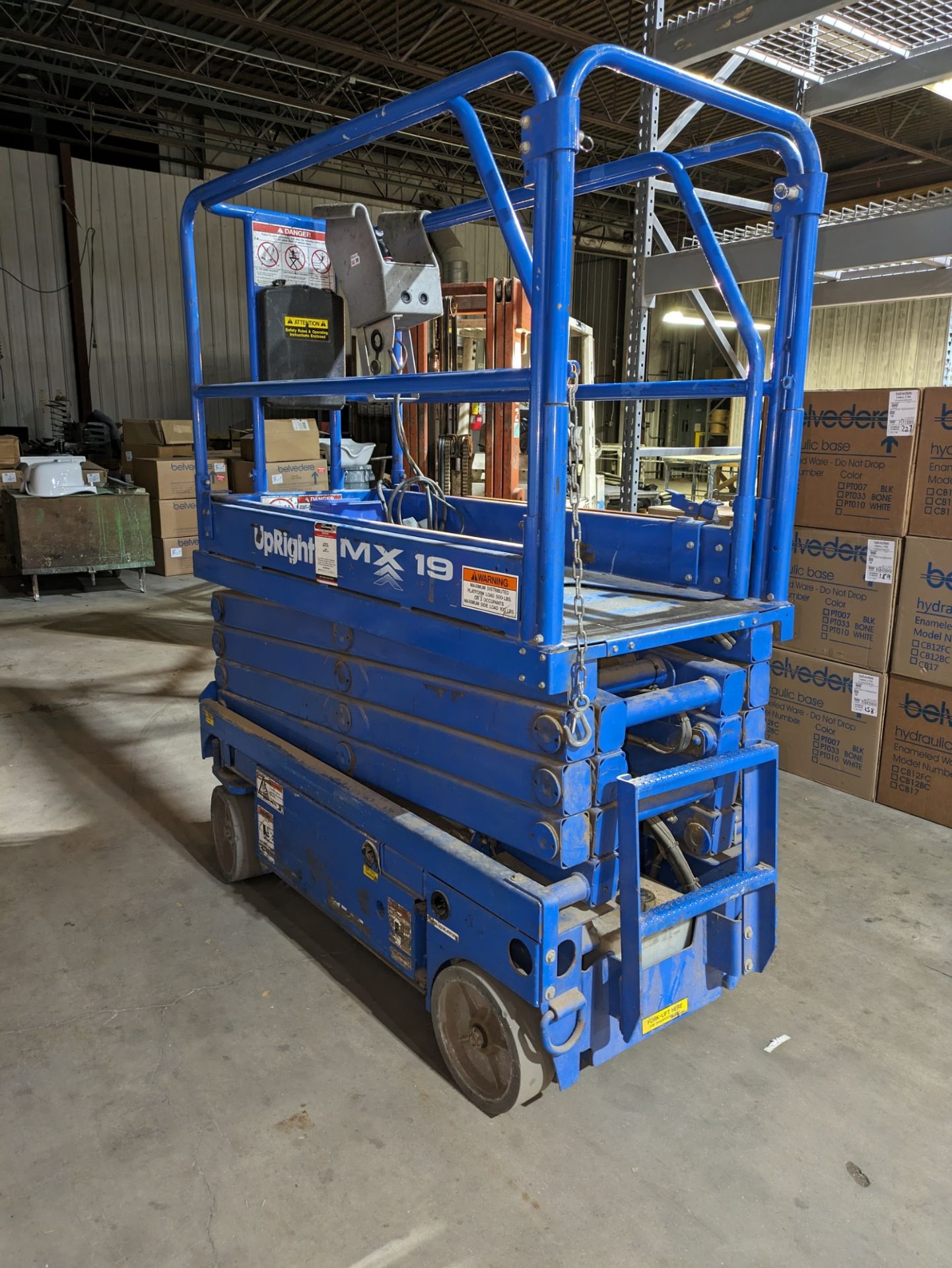 Upright MX19 19' Electric Scissor Lift - Image 5 of 5