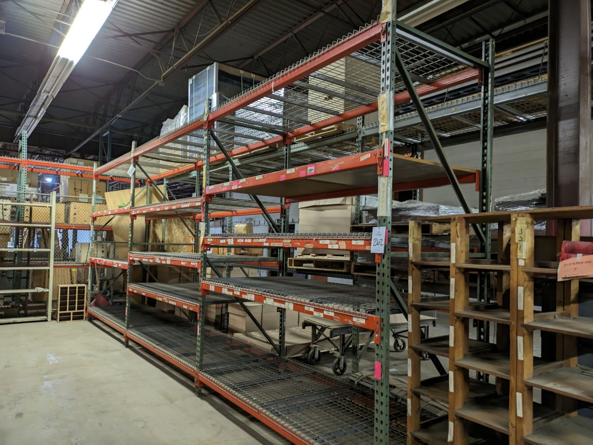 (18) Sections of Pallet Racking