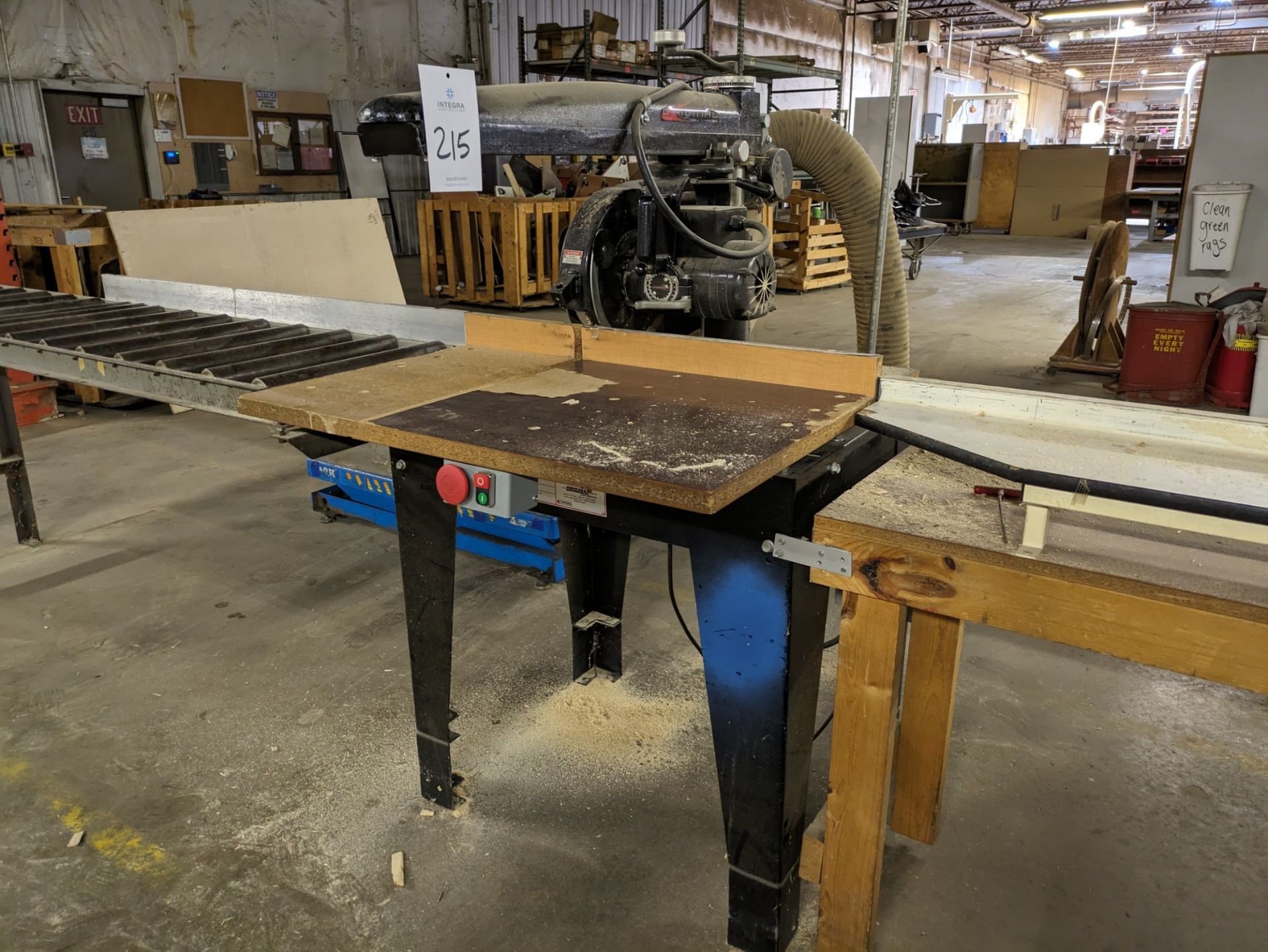 Original Saw 14" Radial Arm Saw