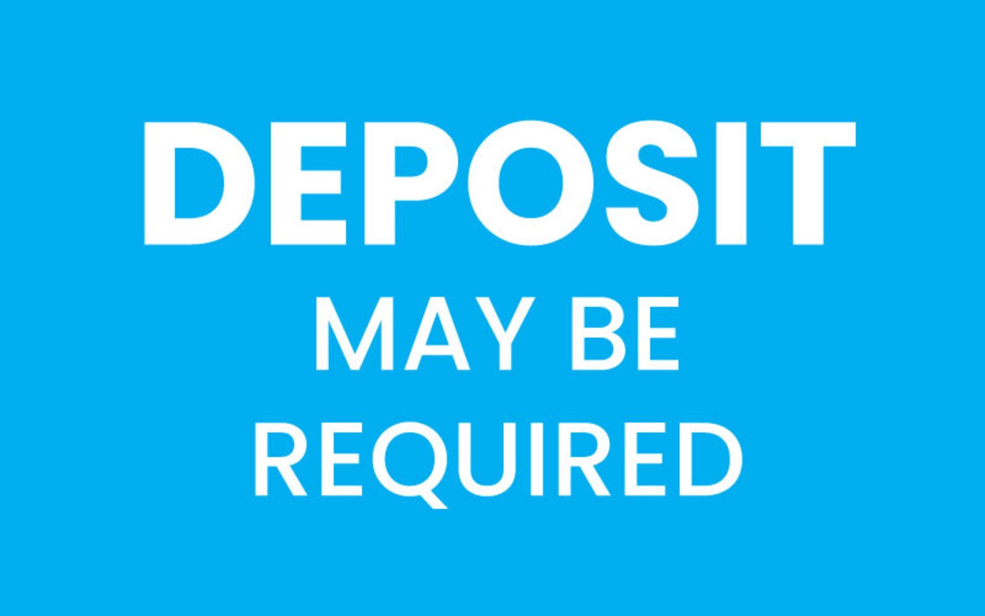 BUYERS RESIDING OUTSIDE THE U.S.A. OR CANADA, MAY BE REQUIRED TO SEND A $2,000.00 DEPOSIT