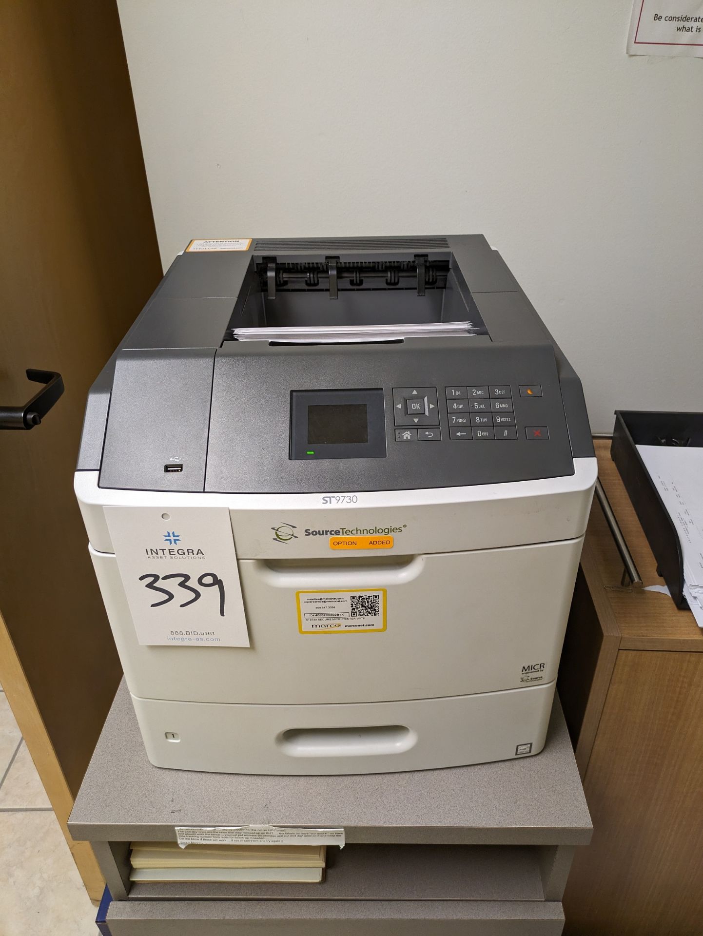 Lexmark 4063-210 Black and White Laser Printer