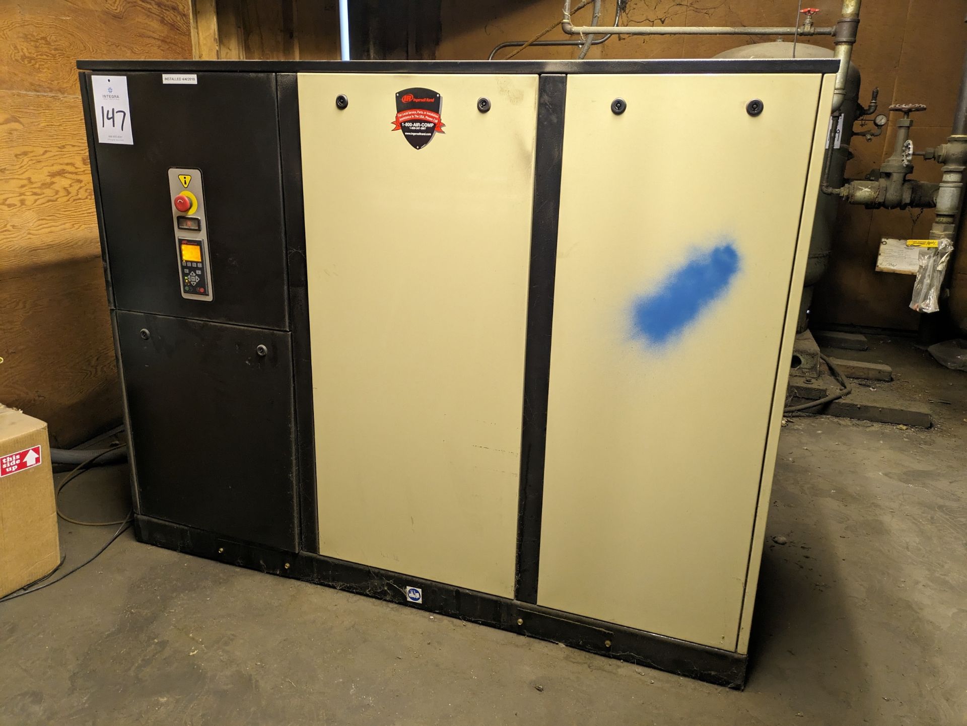 Ingersoll Rand IRN25H-TAS HV 25-HP Rotary Screw Air Compressor