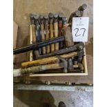 Lot of Assorted Hammers