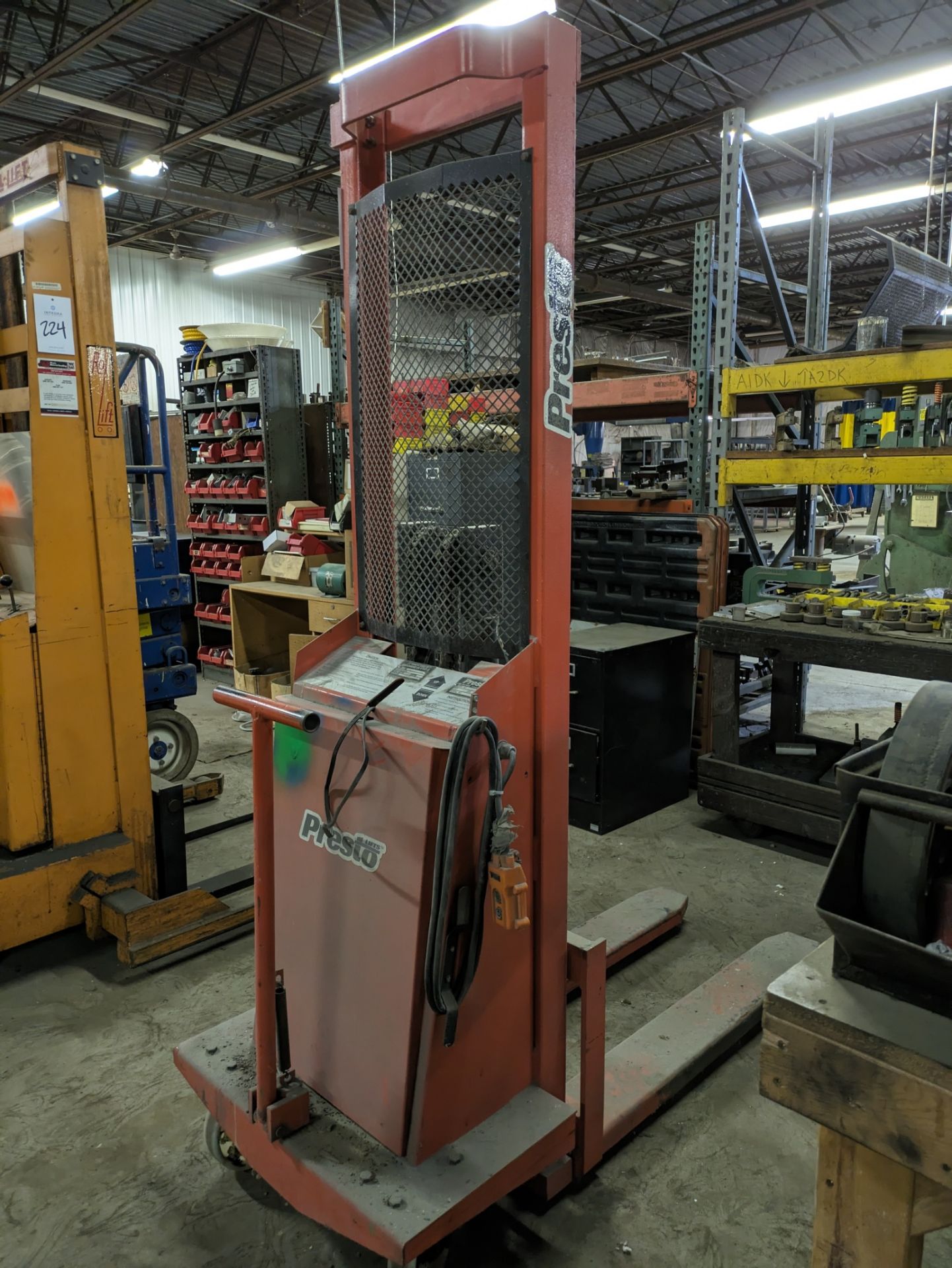 Presto WP60-30 3,000-Lb. Capacity Electric Walkie Stacker - Image 2 of 4