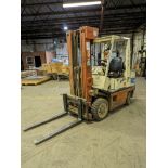 Nissan KCPH02A25PV, 4,400-Lb. Capacity LPG Sit-Down Forklift