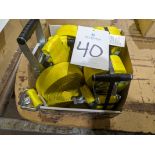 (4) Cargo Zone 2" x 27' Ratchet Tie-Downs