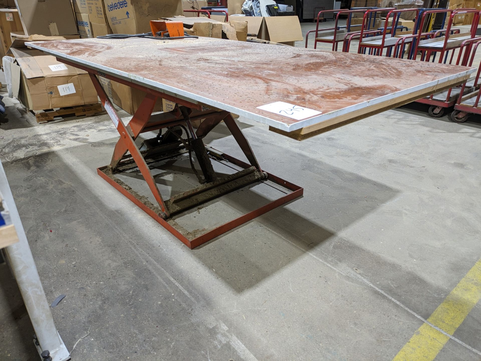 Presto WSX36-10 500-Lb. Capacity 40" x 65" Electric Scissor Lift Table