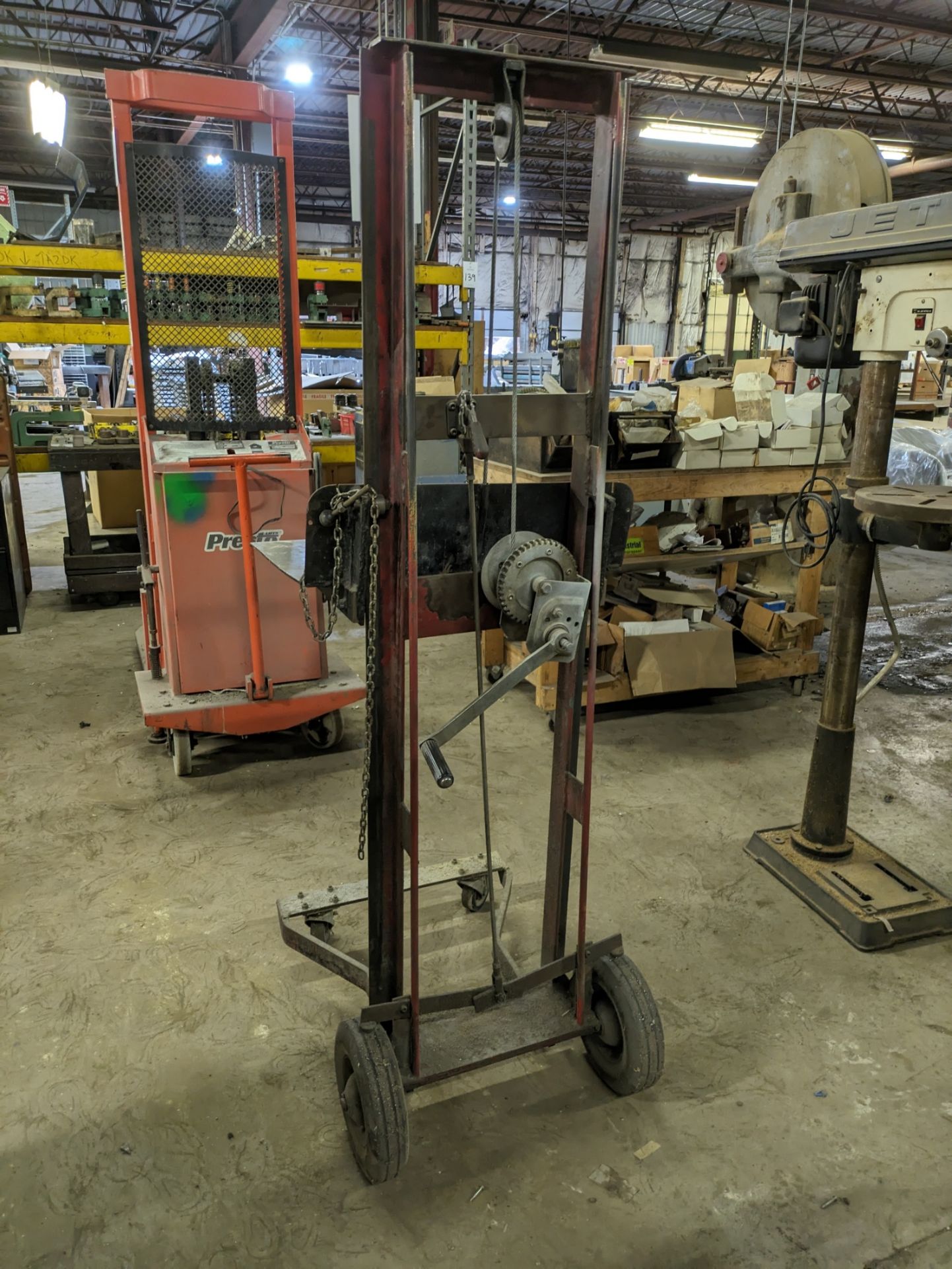 Manual Walk Behind Die Lift Cart - Image 2 of 2