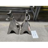 (2) Pittsburgh 6-Ton Jack Stands