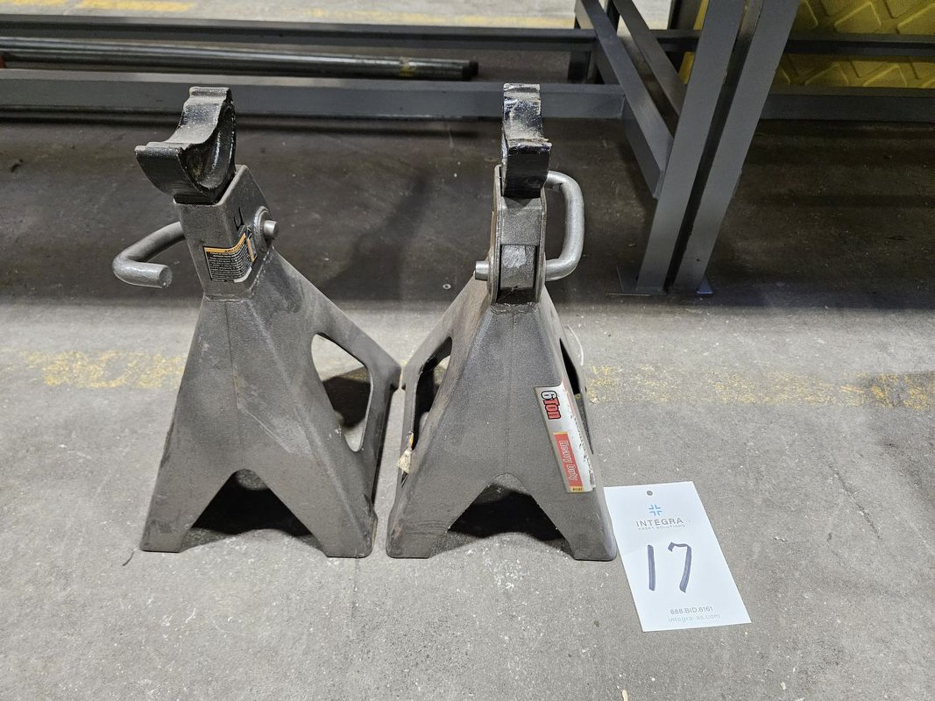 (2) Pittsburgh 6-Ton Jack Stands