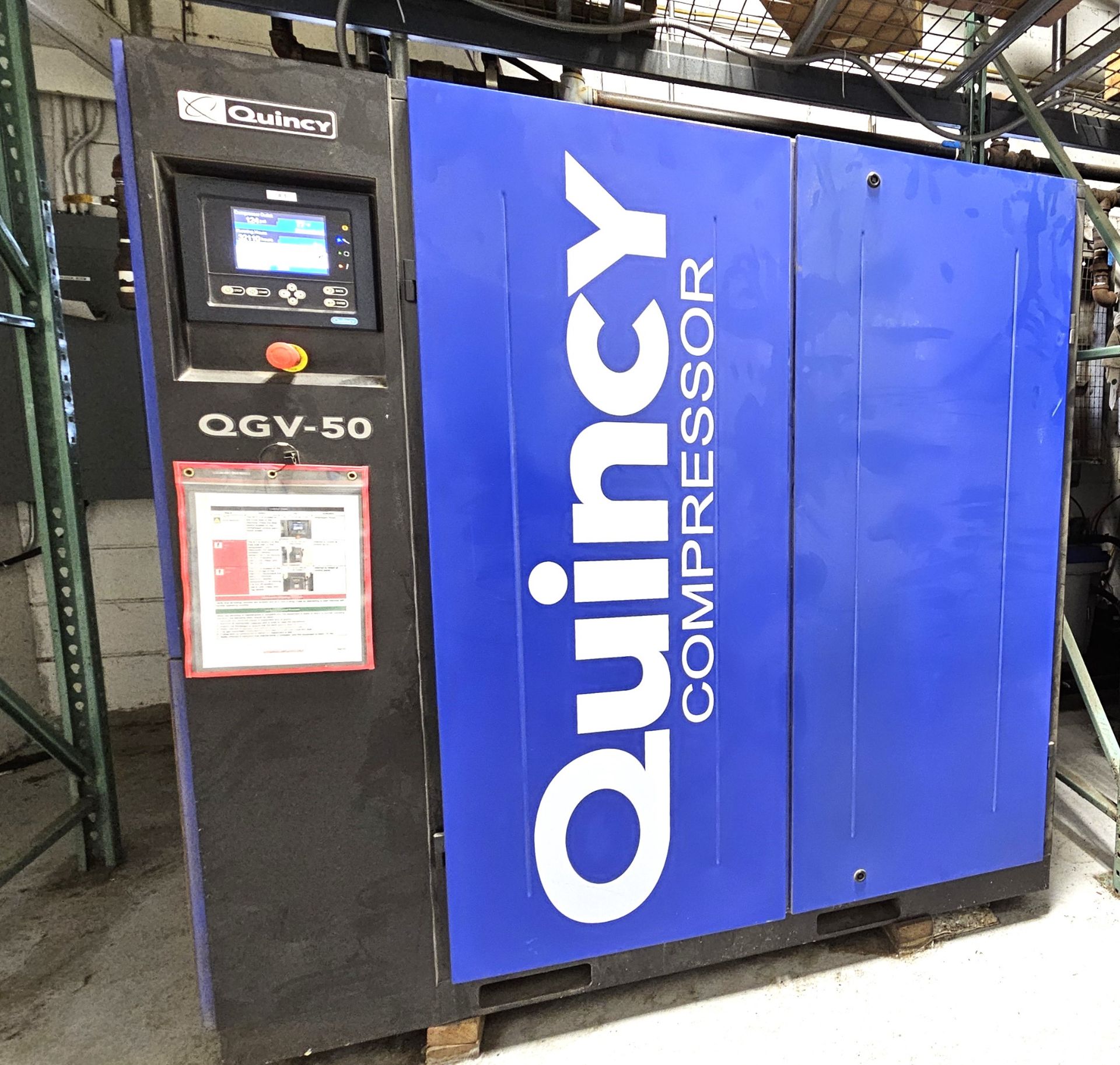 Quincy QGV-50 Rotary Screw Air Compressor
