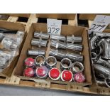 Lot of Assorted Stainless Steel Adapters