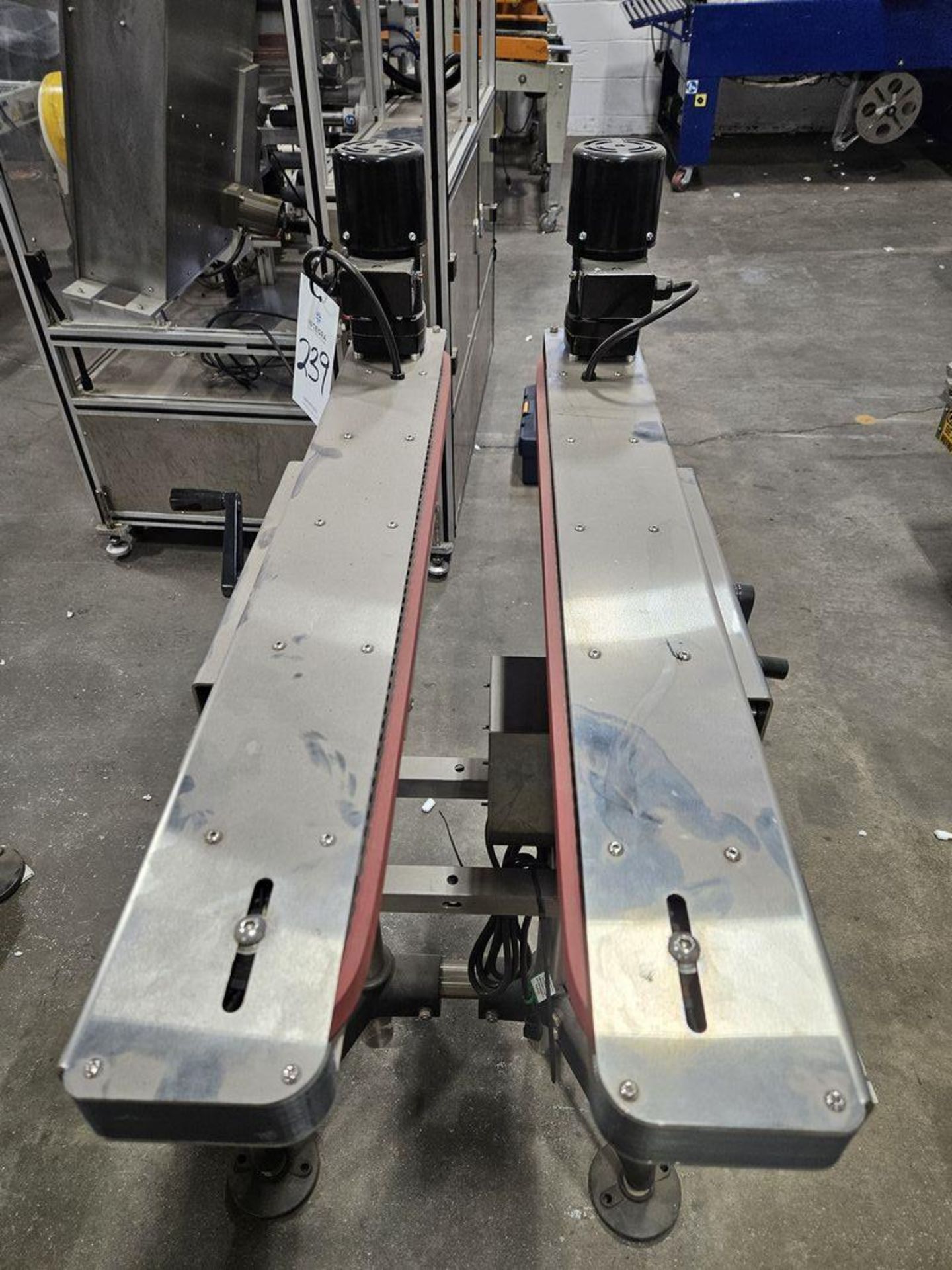 Globaltek TRA-37S Bottomless Side Belt Transfer Conveyor - Image 3 of 3
