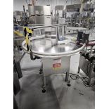 Kaps-All FS-A 48 48" Stainless Steel Rotary Accumulation Table