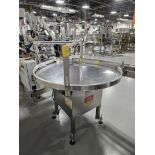 Kaps-All FS-U 48 48" Stainless Steel Rotary Accumulation Table