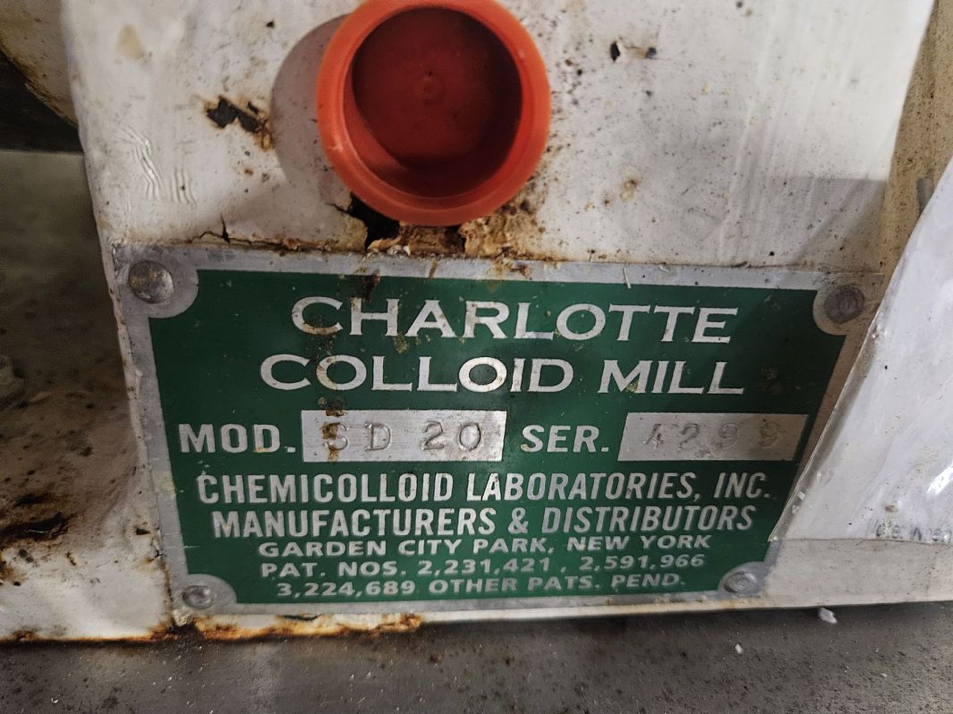 Charlotte SD 20 Colloid Mill - Image 4 of 4