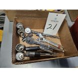 Lot of Assorted sockets w/ (2) 1/2" Drive Ratchets